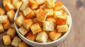 Румяные сухарики своими руками