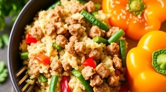 Фаршированные перцы с рисом и мясом: пошаговое руководство