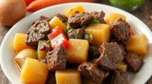 Тушеная баранина с картошкой: пошаговый рецепт