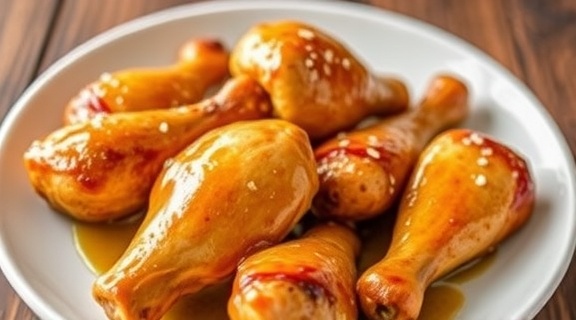 Запеченные куриные голени с медом и горчицей: пошаговый рецепт