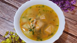 Уха с рыбой и овощами: пошаговый рецепт