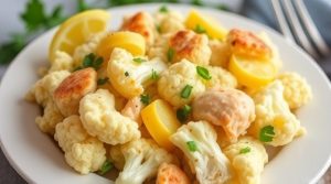 Запеканка из цветной капусты с курицей и сыром: пошаговый рецепт