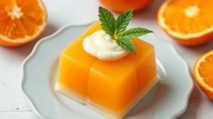 Пошаговый рецепт мандаринового желе с йогуртом