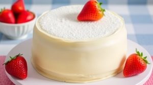 Пошаговый рецепт клубничного торта с заварным кремом.