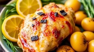 Куриные бедра с лимоном и розмарином: пошаговый рецепт.