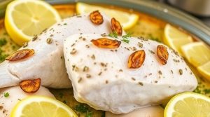 Рыба, запеченная с лимоном и травами: пошаговое руководство.