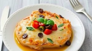 Запеченные свиные отбивные с антипасто: пошаговое руководство.