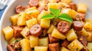 Запеканка из мяса и картофеля с сыром: пошаговый рецепт.