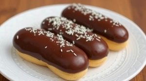 Как приготовить “Шоколадные эклеры” с кремом: пошаговая инструкция.