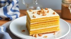 Рецепт “Медового торта” с орехами: пошаговое руководство.