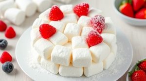 Как приготовить “Торт из зефира” с ягодами: пошаговая инструкция.