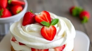 Рецепт “Клубничного безе” с сливочным кремом: пошаговое руководство.