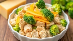 Запеканка из курицы и брокколи с сыром: пошаговый рецепт.