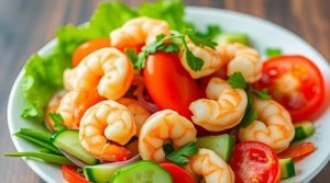 Тайский салат с креветками: как сделать дома