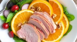 Салат с уткой и апельсинами: как удивить гостей.