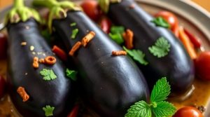 Фаршированные баклажаны мясом и овощами: пошаговое руководство.