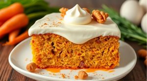 Рецепт “Морковного торта” с орехами и кремом: пошаговое руководство.