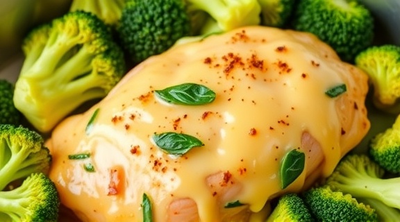 Курица с брокколи и сыром в духовке: пошаговое руководство.