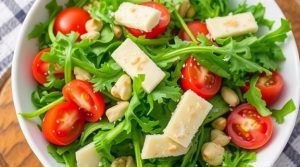 Салат с руколой и пармезаном: как сделать легкое угощение.