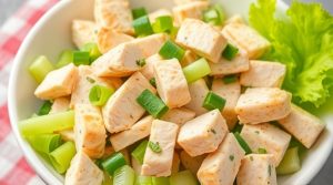 Салат с сельдереем и курицей: хрустящий и питательный вариант.
