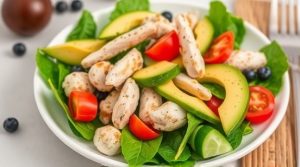 Салат с курицей и авокадо: как сделать полезное и сытное блюдо.