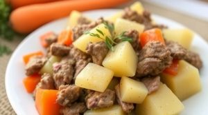 Говядина с картофельной запеканкой: пошаговое руководство.