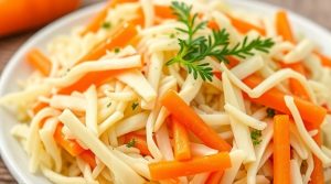 Салат с квашеной капустой и морковью: витаминный заряд на каждый день.