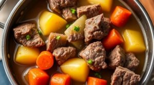Тушеная говядина с молодым картофелем: пошаговое руководство.