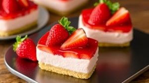 Как приготовить “Пирожные с клубничным муссом”: пошаговая инструкция.
