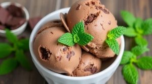 Как сделать “Шоколадное мороженое” с мятой: пошаговая инструкция.
