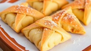 Как приготовить “Слойки с яблоками” и корицей: пошаговая инструкция.