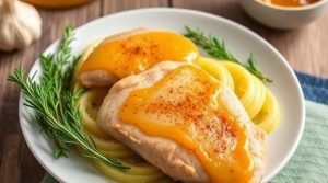 Куриные грудки с медом и горчицей: пошаговый рецепт.