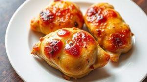 Запеченные куриные бедра с медом и чесноком: пошаговый рецепт.