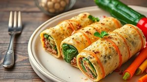 Мясные рулеты с овощами: пошаговое руководство.
