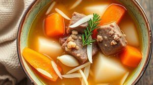 Пошаговый рецепт супа из кислой капусты с мясом.