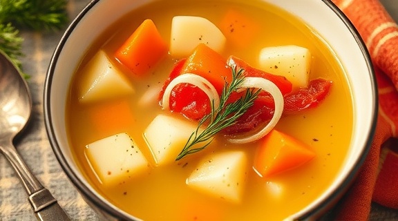 Пошаговый рецепт супа с копченым лососем и картофелем.