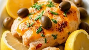 Курица с лимоном и оливками: пошаговое руководство.