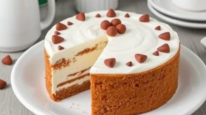 Как приготовить “Торт без выпечки” с печеньем и творожным кремом: пошаговая инструкция.