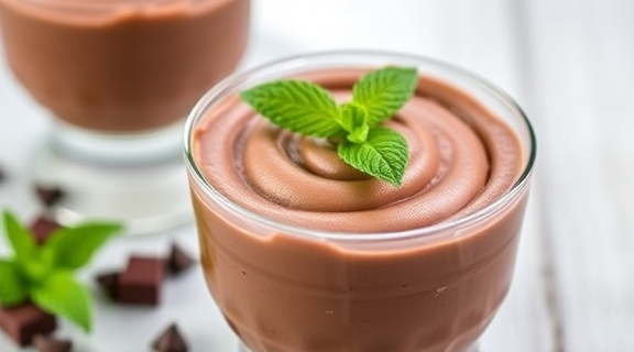 Как сделать “Шоколадный мусс” с мятой: пошаговая инструкция.