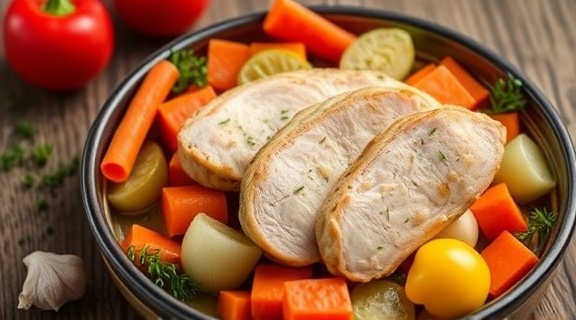 Тушеная индейка с овощами и пряностями: пошаговое руководство.