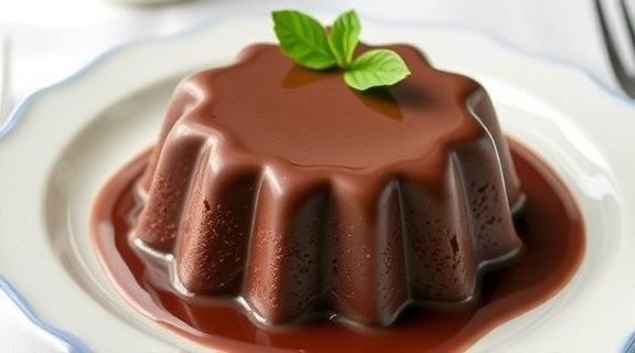 Пошаговый рецепт “Шоколадного фондана” с жидкой начинкой.