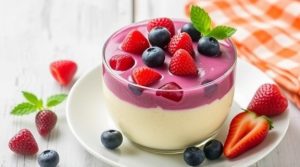 Пошаговый рецепт “Суфле из ягод” с желатином.