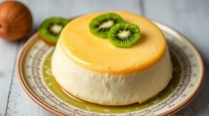 Пошаговый рецепт “Пирожного с киви” и кокосовой стружкой.