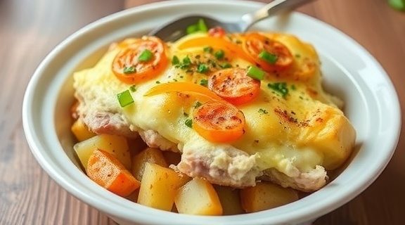 Свинина с картофельным гратеном: пошаговое руководство.