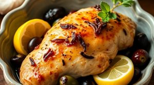 Тушеная курица с оливками и лимоном: пошаговое руководство.