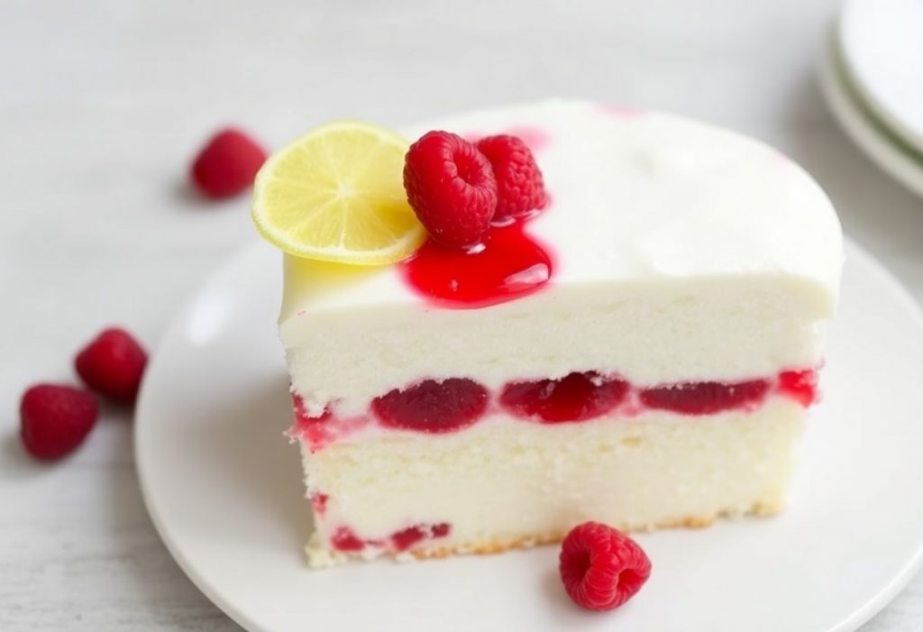 Как сделать Торт с малиновым желе и творожным кремом: пошаговая инструкция.