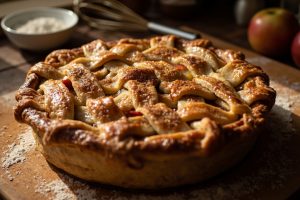 Как приготовить Пирог с яблоками и корицей: пошаговая инструкция.