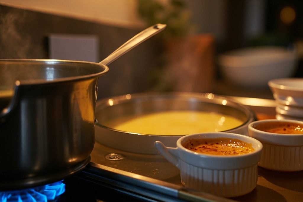 Как сделать Крем-брюле с ванилью: пошаговая инструкция.