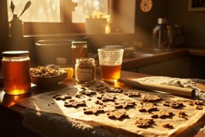 Как сделать Медовые пряники с орехами: пошаговая инструкция.