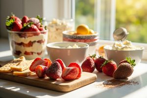 Как сделать Тирамису с клубникой: пошаговая инструкция.